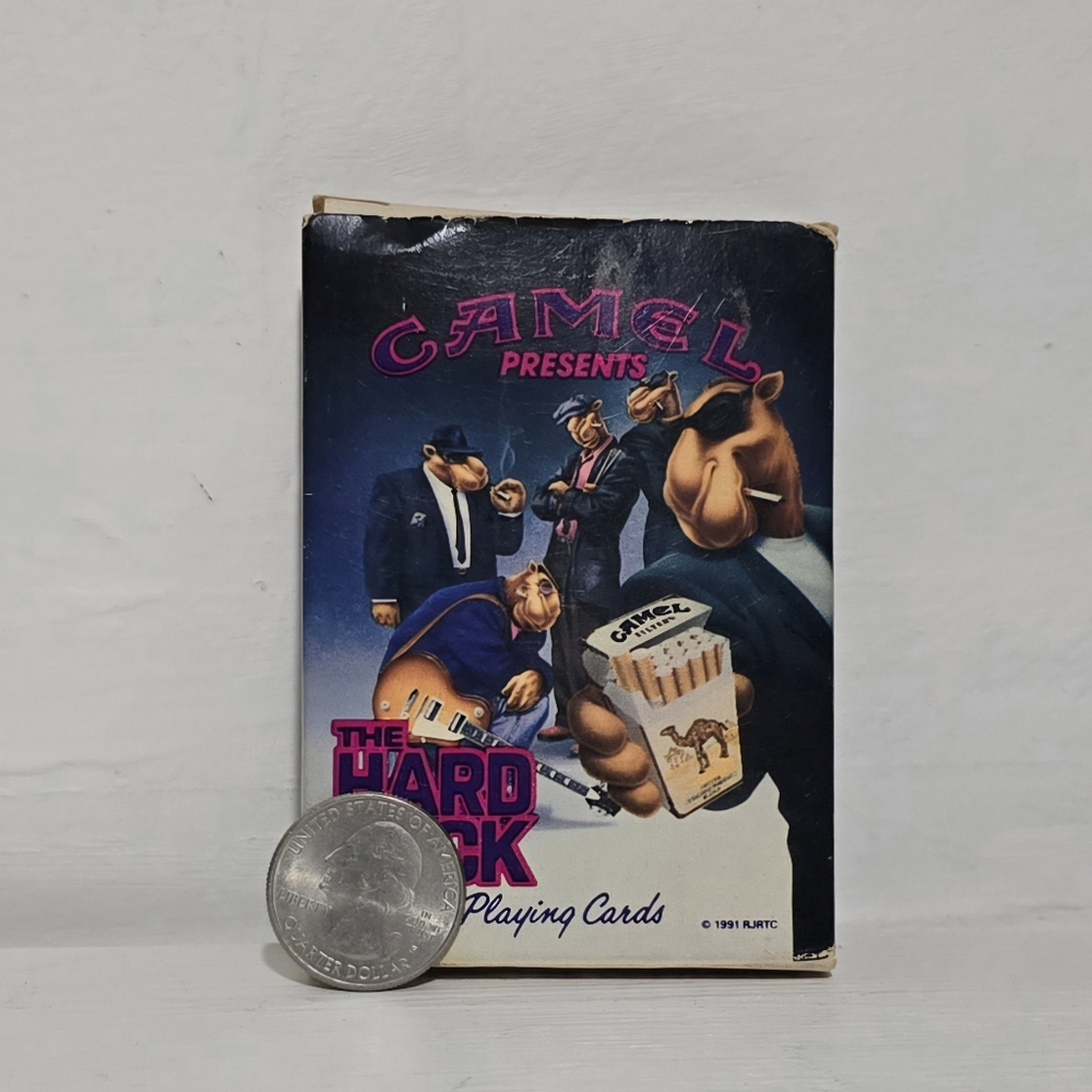 1991 Hard Rock Cafe Camel Cigarette Playing Cards